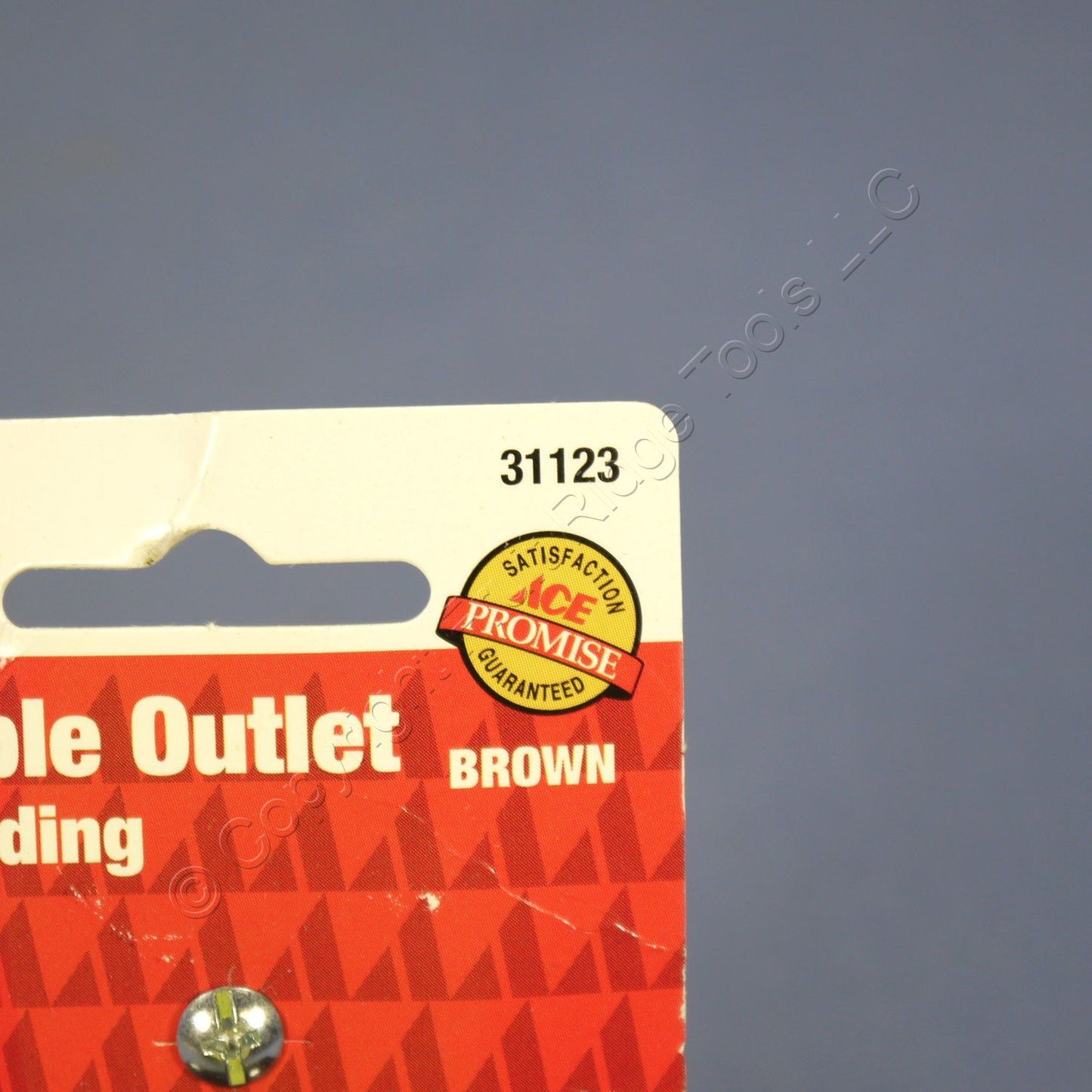 Ace Wiring Residential Brown Duplex Receptacle Outlet Nema 5-15R 15A 125V 31123