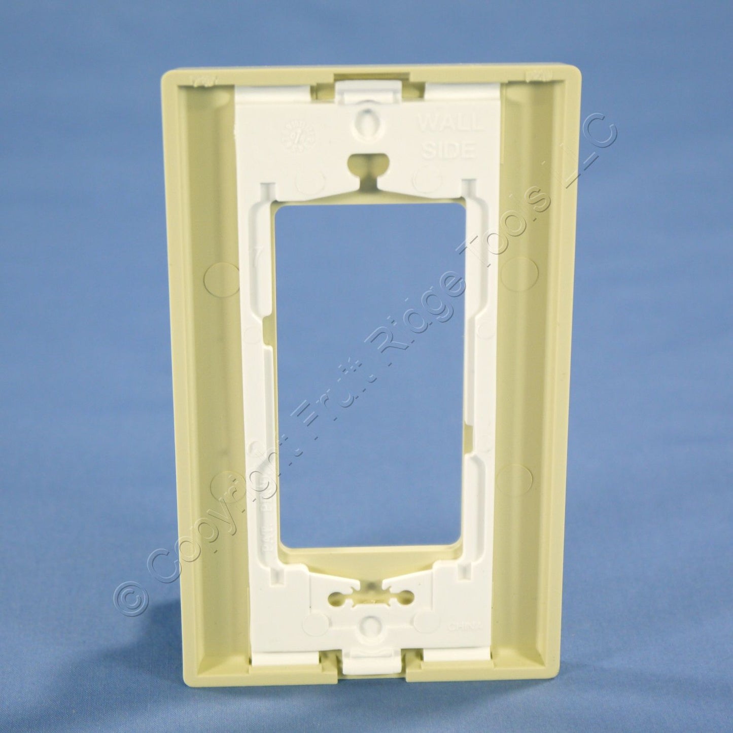 ACE 3267168 Ivory 1-Gang Decorator Unbreakable Nylon Standard Wallplate Cover