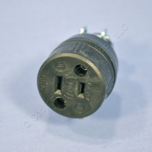 Ace Residential Grade Straight Blade Rubber Connector Nema 1-15R 15A 125V 34666