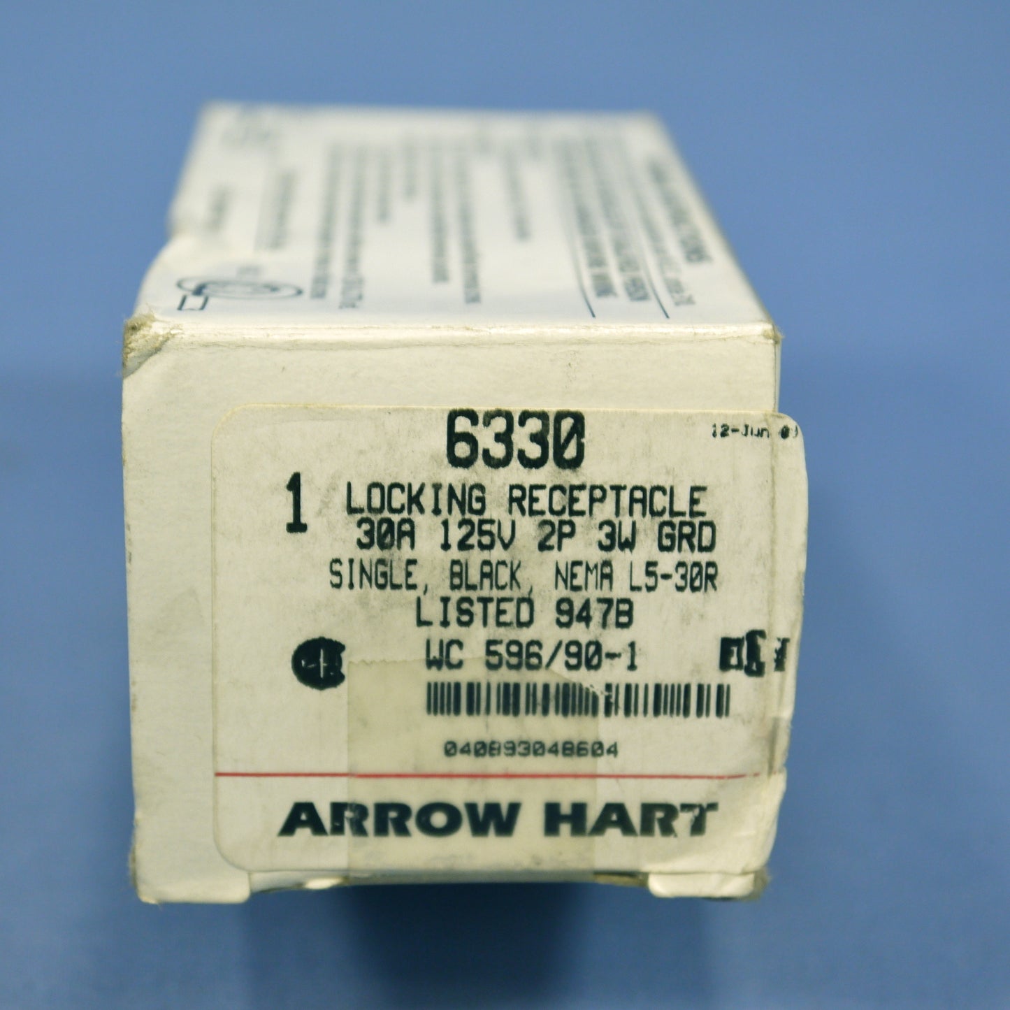 Arrow Hart 63 Twist Turn Locking Power Receptacle Outlet Nema L5-30R 30A 125V