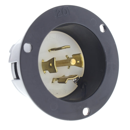 Arrow Hart Industrial Locking Flanged Inlet 20A 120/208V 3�Y CWL2120FI