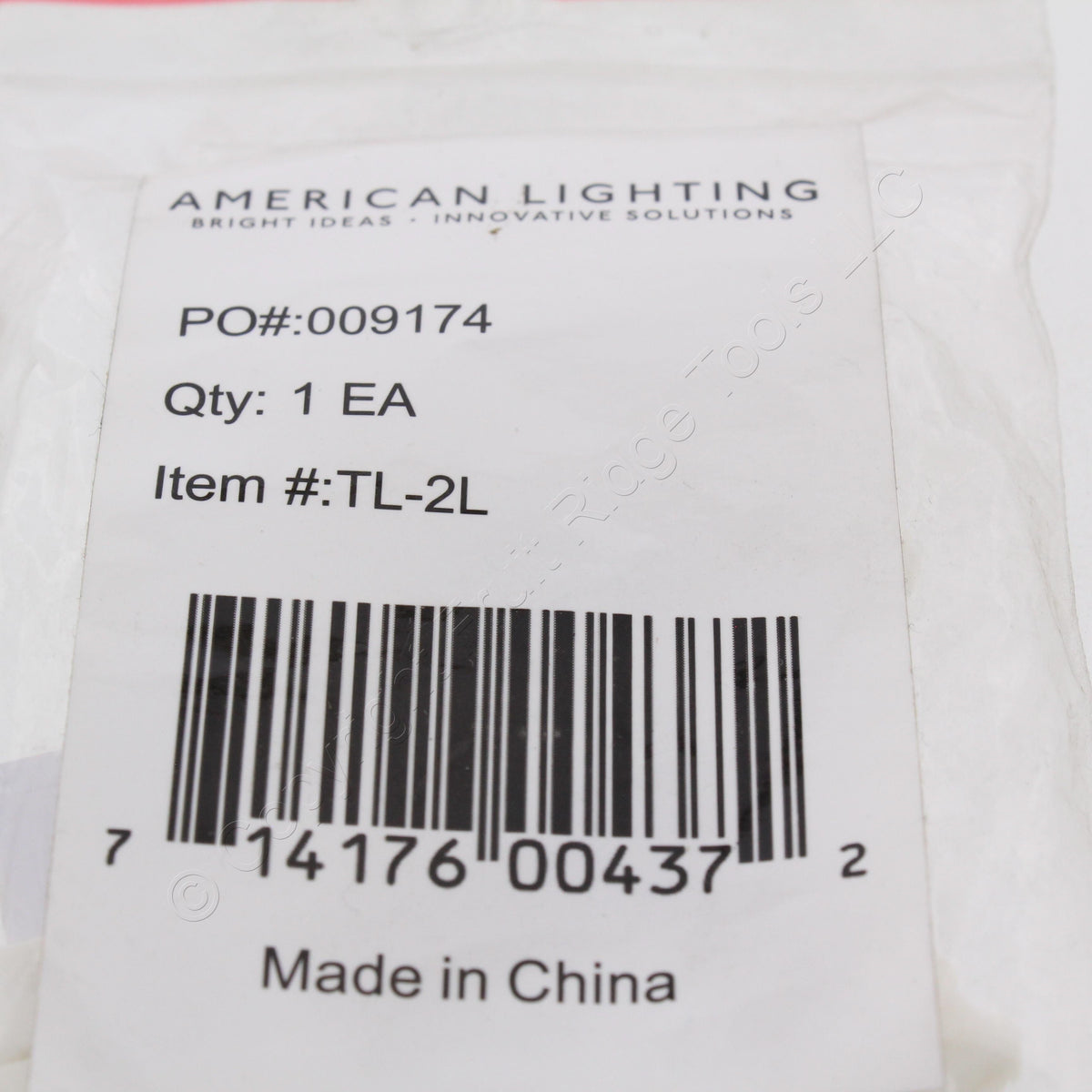 3pk American Lighting TL-L LED L-Connectors for FlexForm Tape Lights 90-Degree