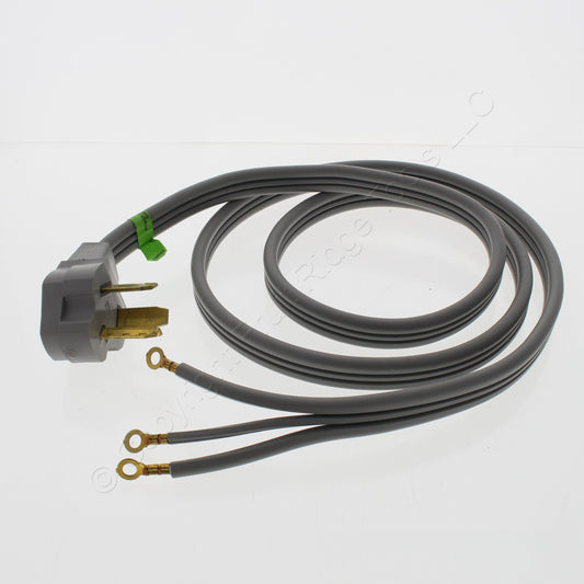 American/Leviton A0285006GYPLB 30A Super Capacity 3-Conductor 6FT Dryer Cord Kit