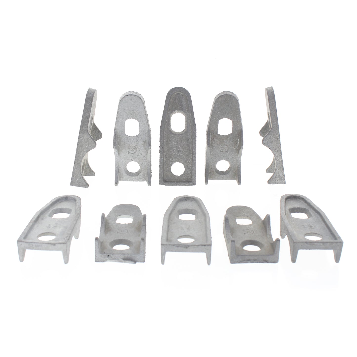 10 B-Line Zinc Plated Steel 1-1/4" Hex Head Drill Screws DS167