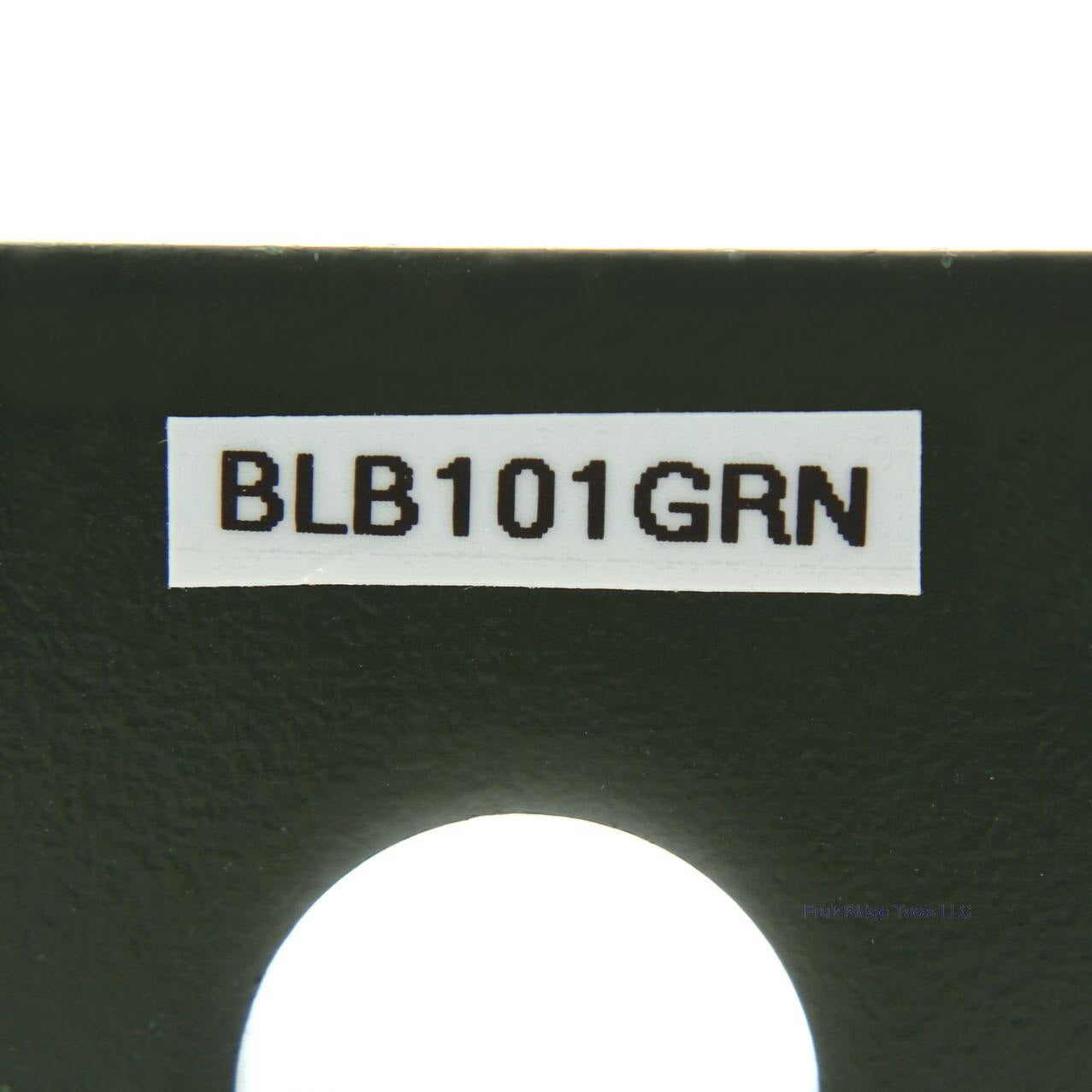B-Line Steel 90� 2 Hole Corner Angle Bracket 9/16" Mounting Diameter B101GRN