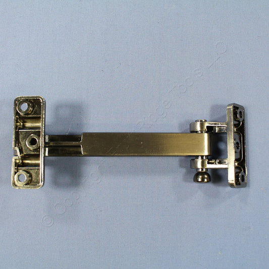 Brainerd Vintage Antique Pewter Security Bar Keyless Door Safety Lock 578XC