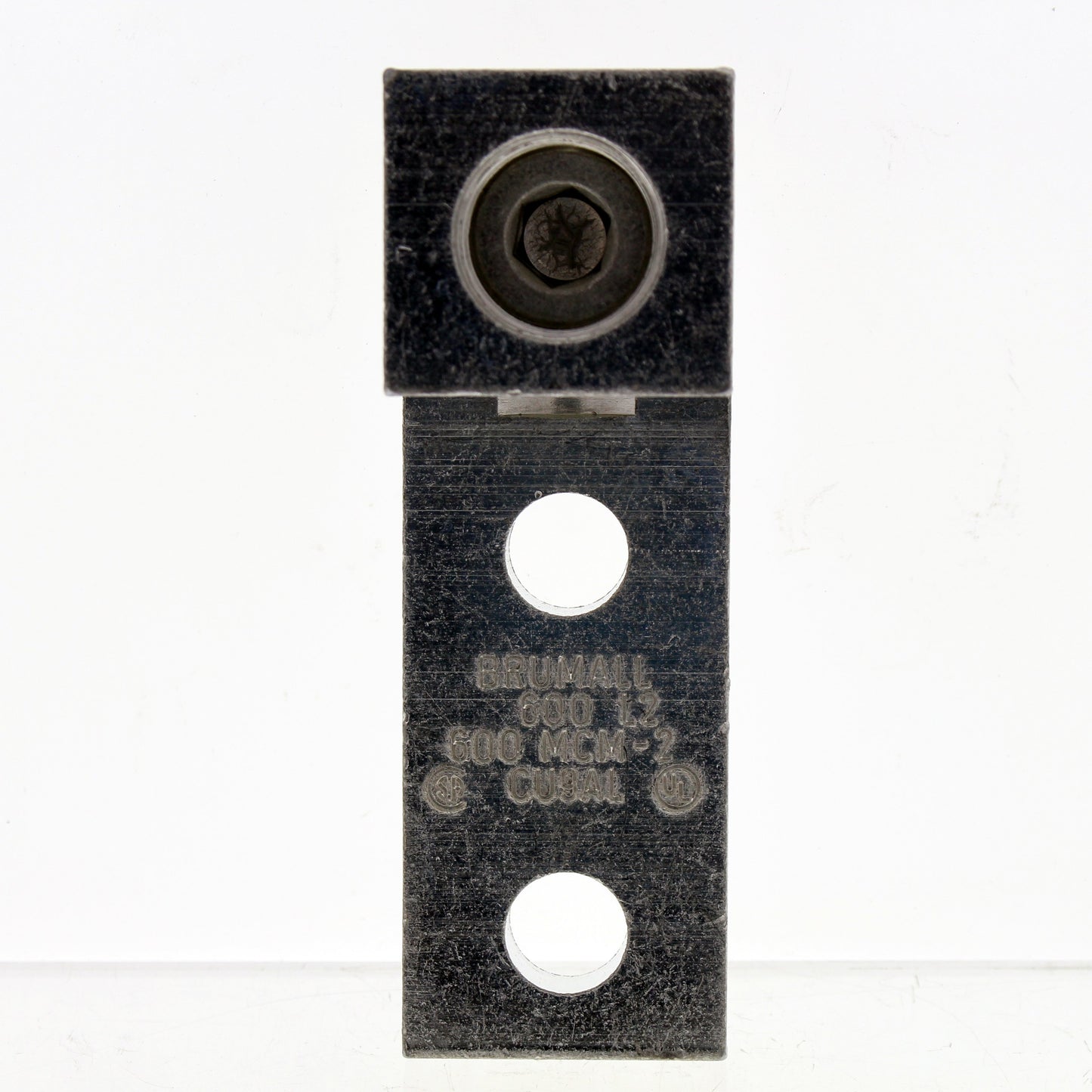 Brumall 600L2 Single Wire Panel Lug 600 kcmil - 2AWG