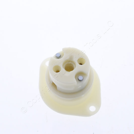 Bryant/Hucktrol Locking Inlet Plug 10A 24V 2-Pole 2-Wire 24V3MB