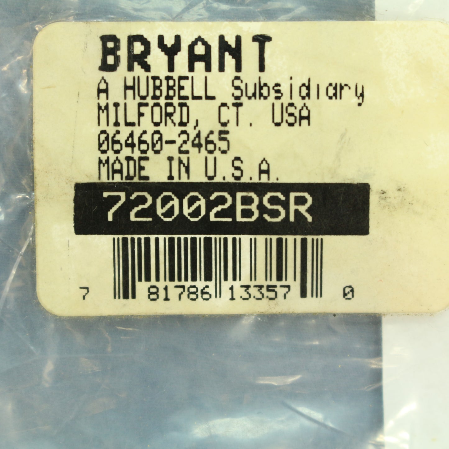 Bryant 72002BSR Yellow Replacement Wetguard Watertight Connector Seal Ring Cap