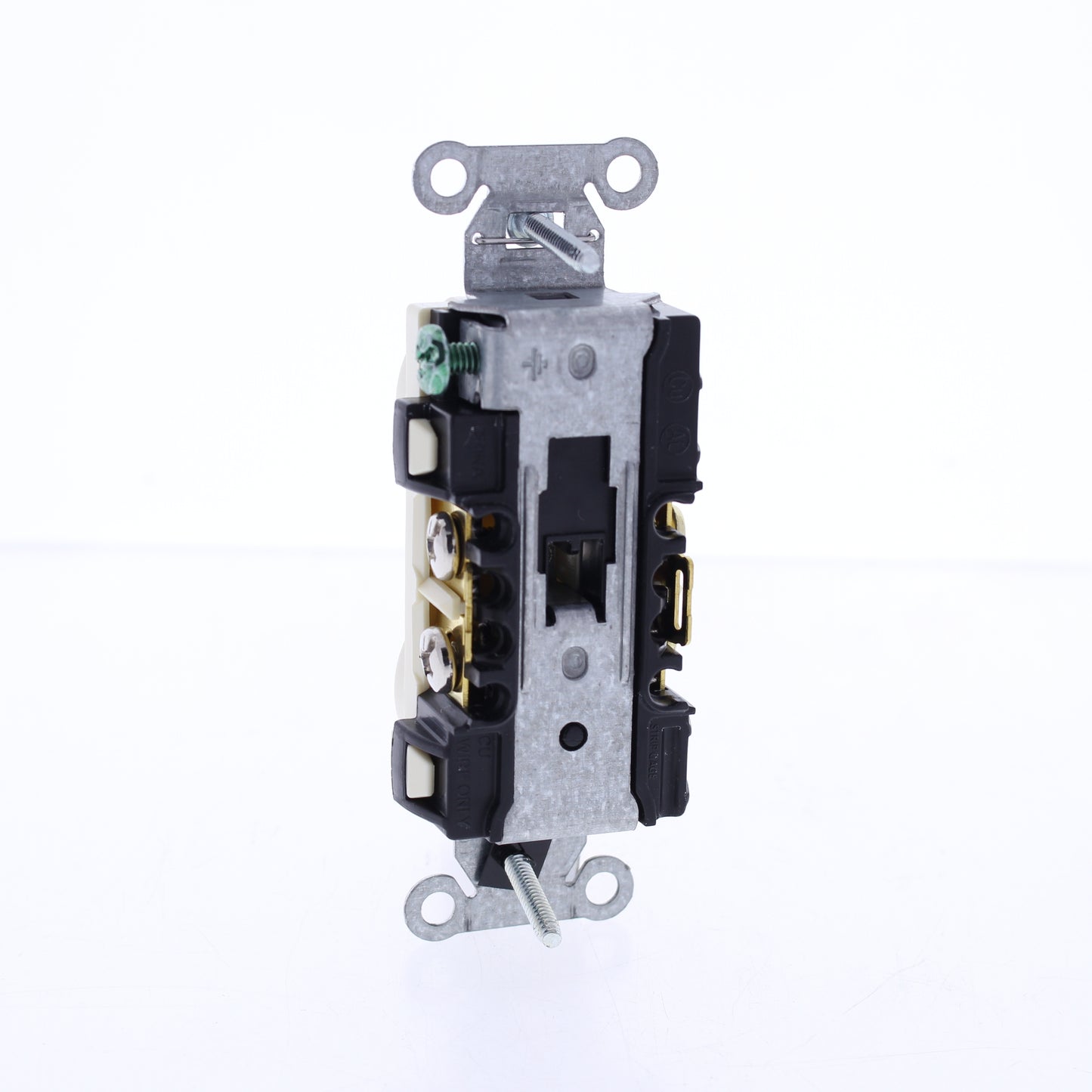 Bryant CBRS15AL Almond Outlet Duplex Receptacle 15A 5-15R Tamper Resistant