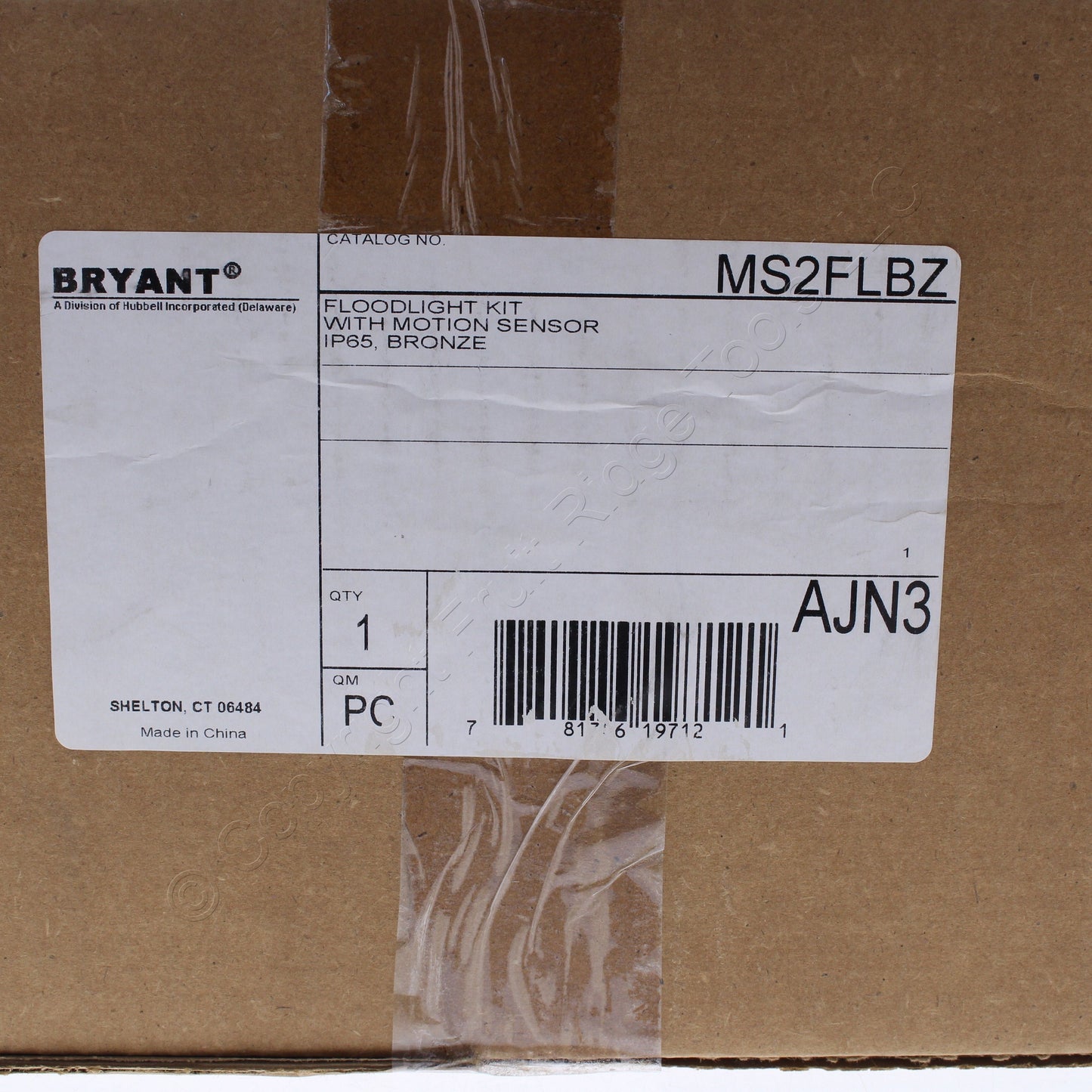 Bryant/Bell MS2FLBZ Bronze Motion Sensor LED Flood Light Kit 2K Lumens 26W 180�