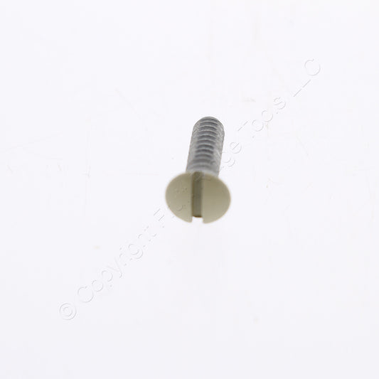 10 Buchanan Ivory Wallplate Screws 73402