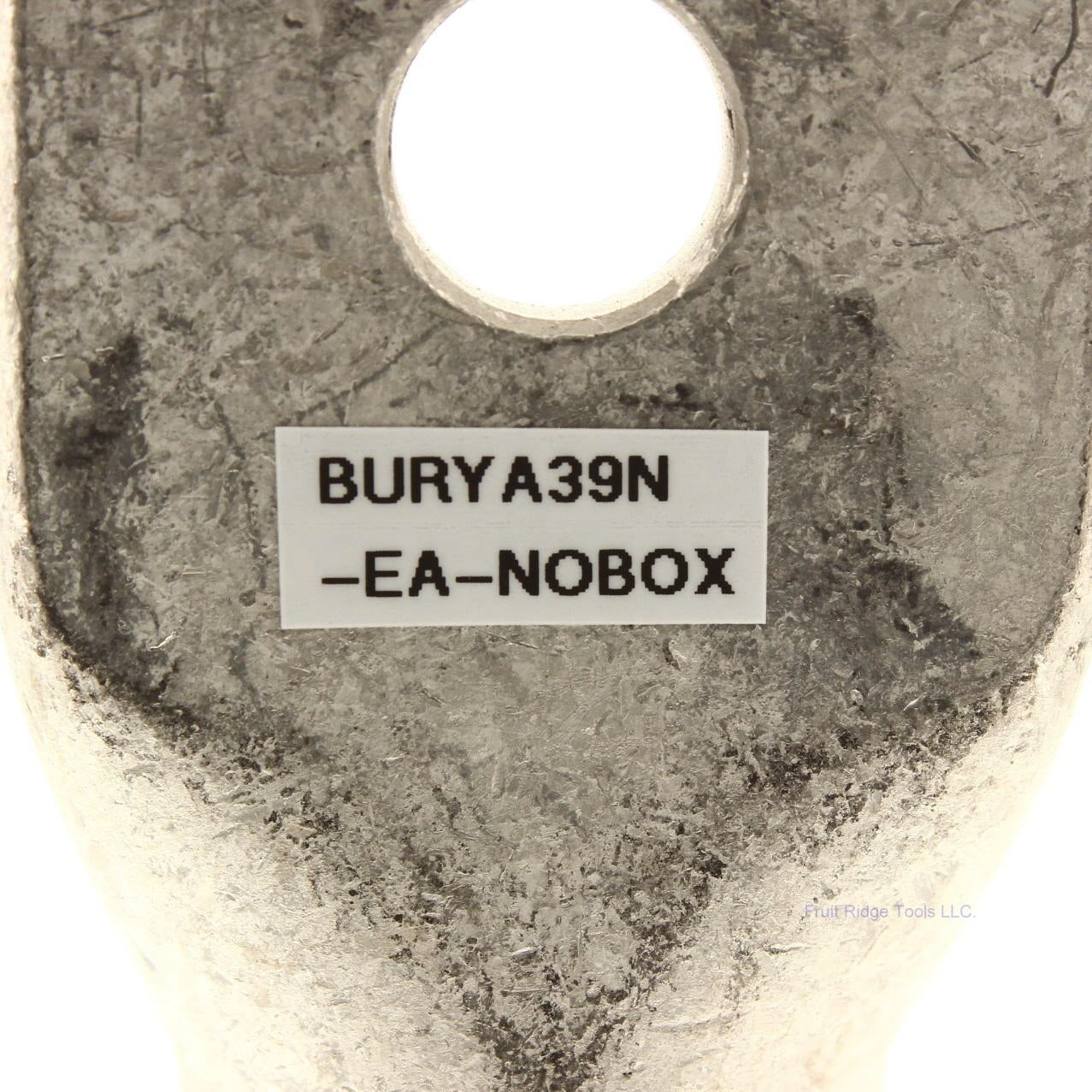 Burndy 1-Hole Hylug Conductor Long Barrel Uninsulated Compression 1/2" 750 kcmil