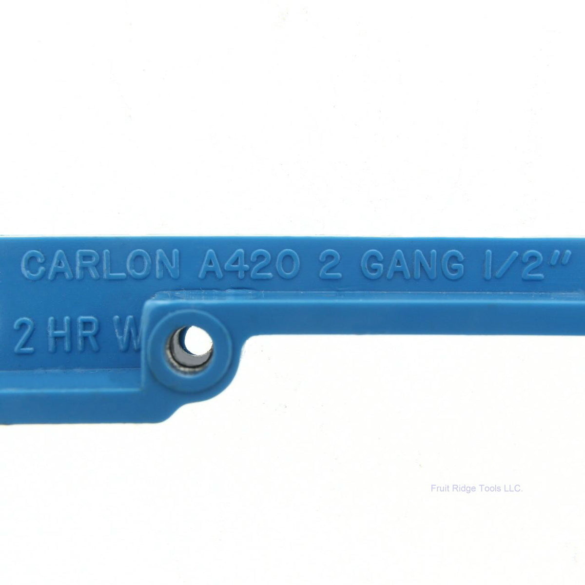 Carlon Blue 4" Non-Metallic Single Gang Square ENT Box ExtEnder 1/2" Raised A420