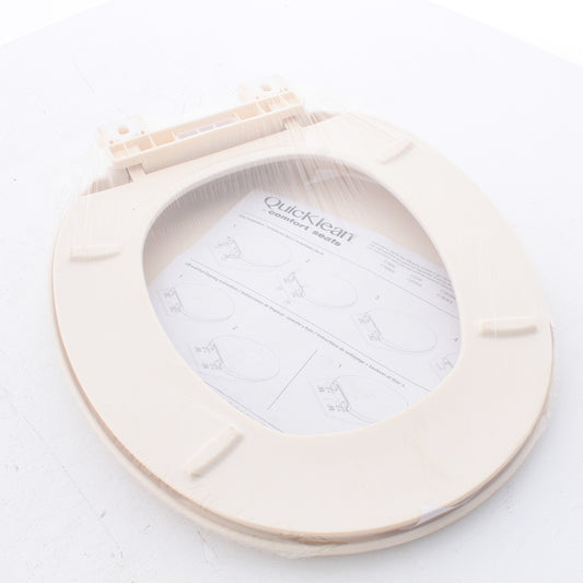 Comfort Seats C1606S01 Premium Ez Close Plastic Round Closed Front with Cover