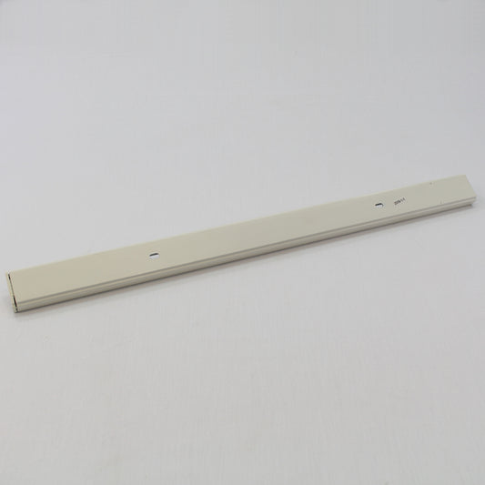 Halo LZR102P White Track Lighting 2' Rail Surface Mount with Dead-End Fitting