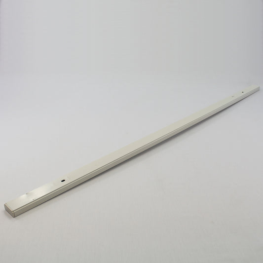 Halo Track Lighting 4' White Surface Mount Dead-End Fitting LZR104P