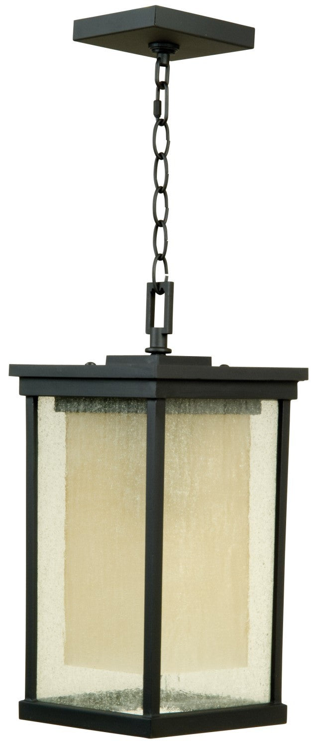 Craftmade 1-Light Oiled Bronze 16"H x 8"W Riviera Outdoor Pendant 100W Z3721-OBO