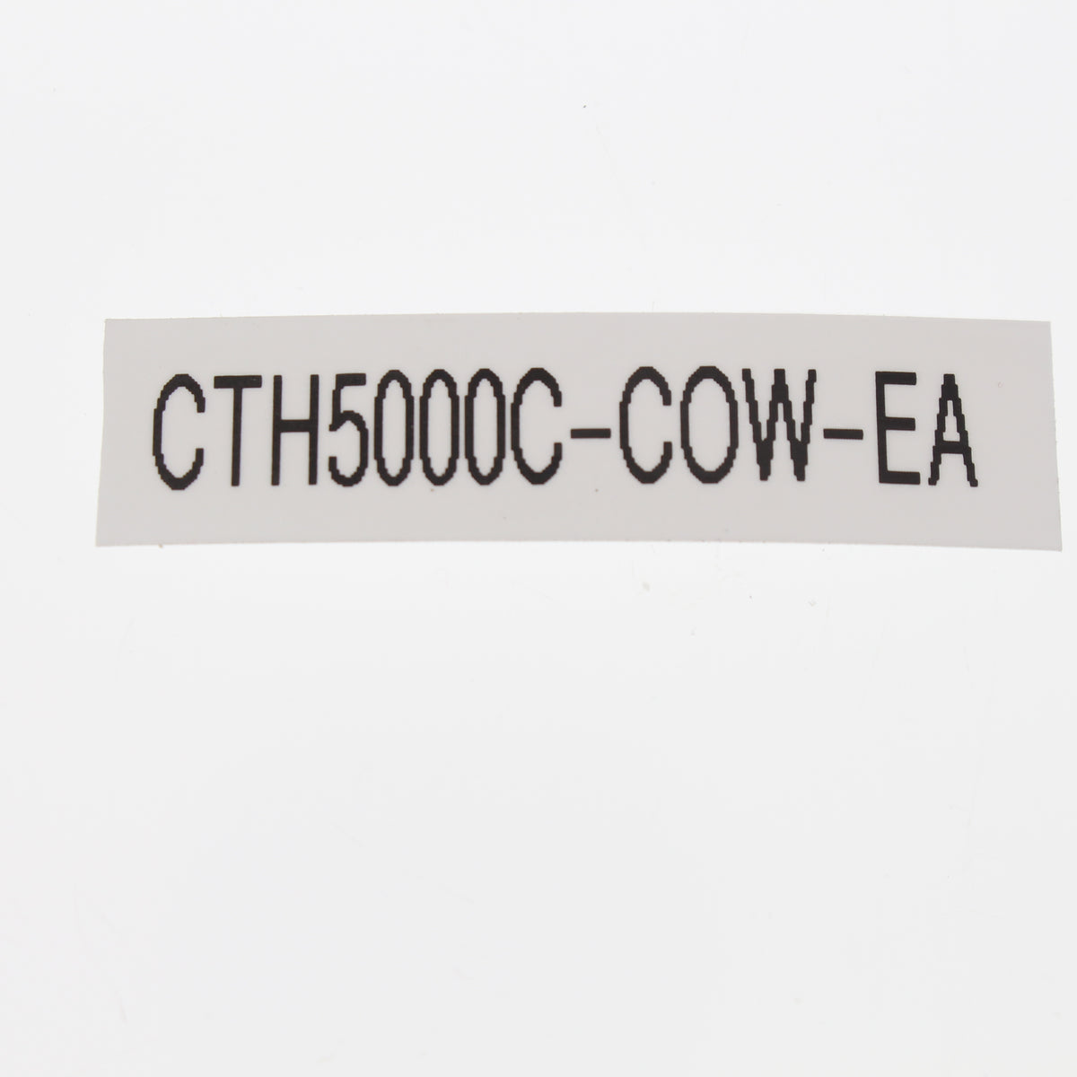 Cheetah 5000C-C0W White 1-Port Keystone Jack Wallplate Insert 1-Gang