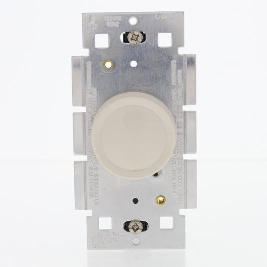 Cheetah 6060-LA 120VAC Light Almond 600-Watt Rotary Single-Pole Dimmer