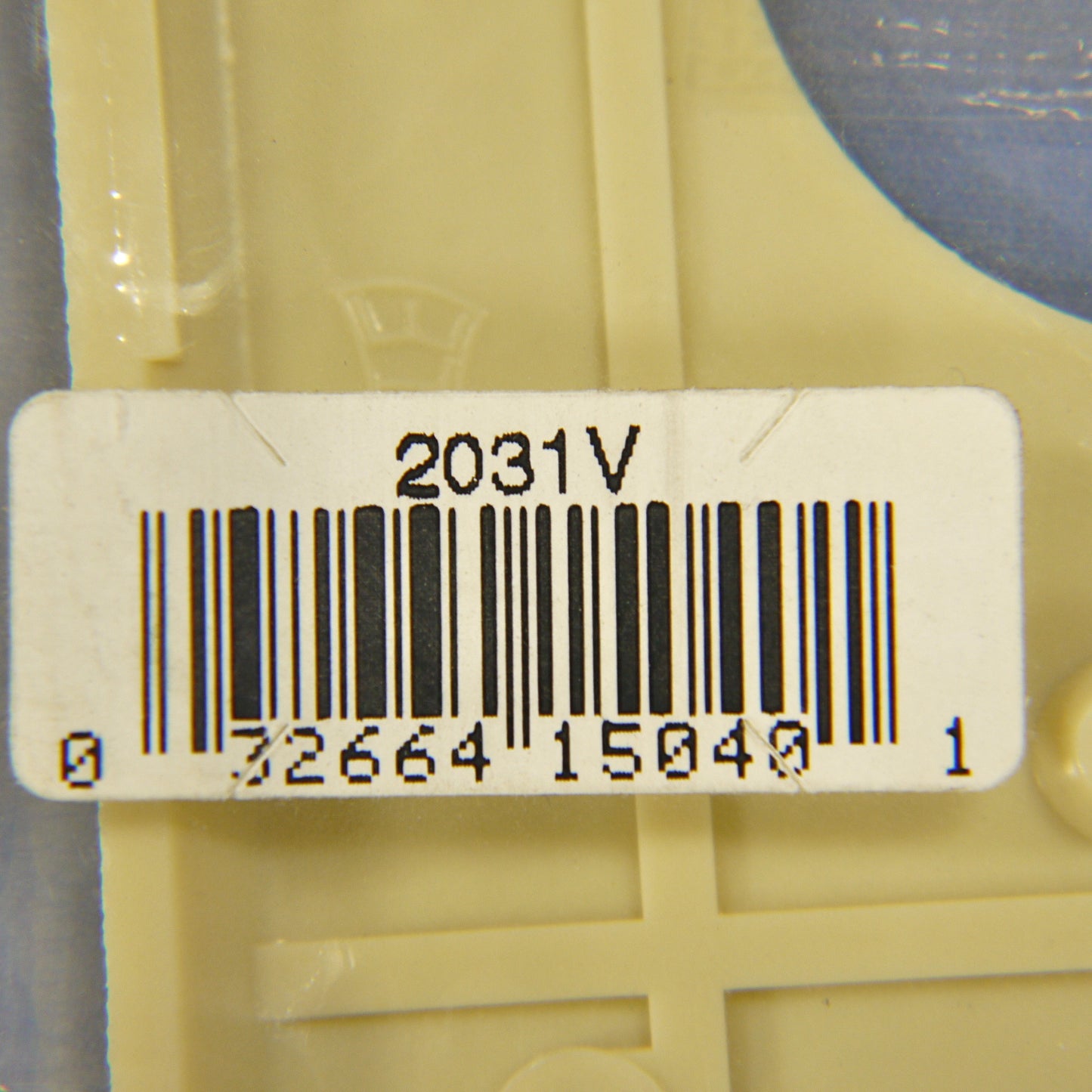 Cooper 2031V Ivory Single 1.406" Outlet 1-Gang Plastic Mid-Size Wallplate 3-Pack