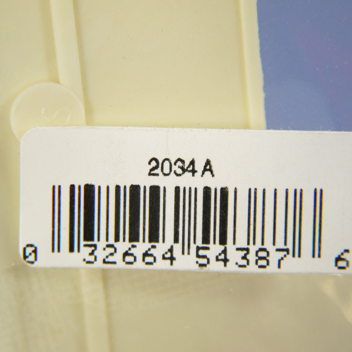 Cooper 2034A Almond 1-Gang Toggle Switch Mid-Size Cover Thermoset Wallplate