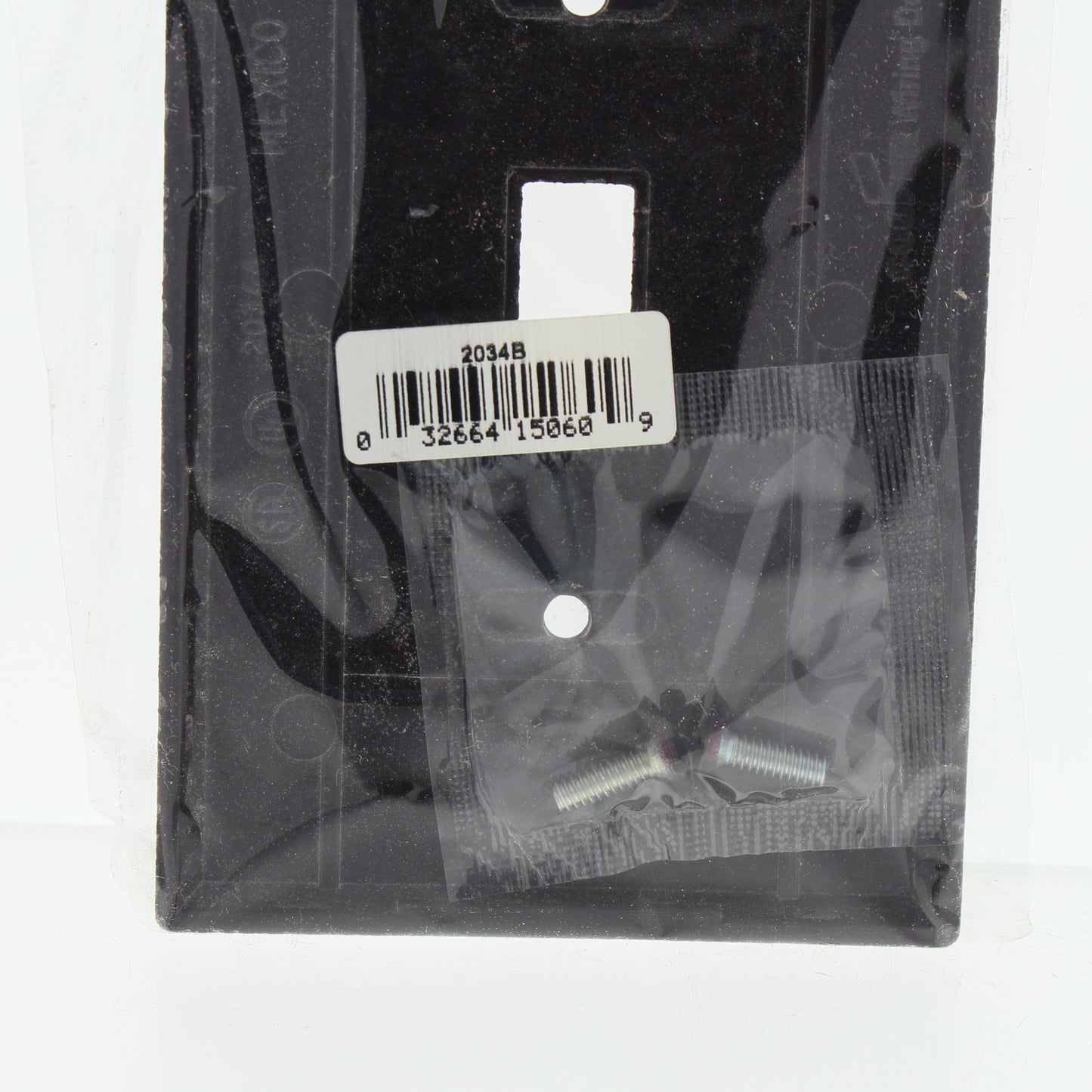 Cooper 2034B Brown 1-Gang LARGE Toggle Switch Thermoset Wallplate Mid-Size Cover