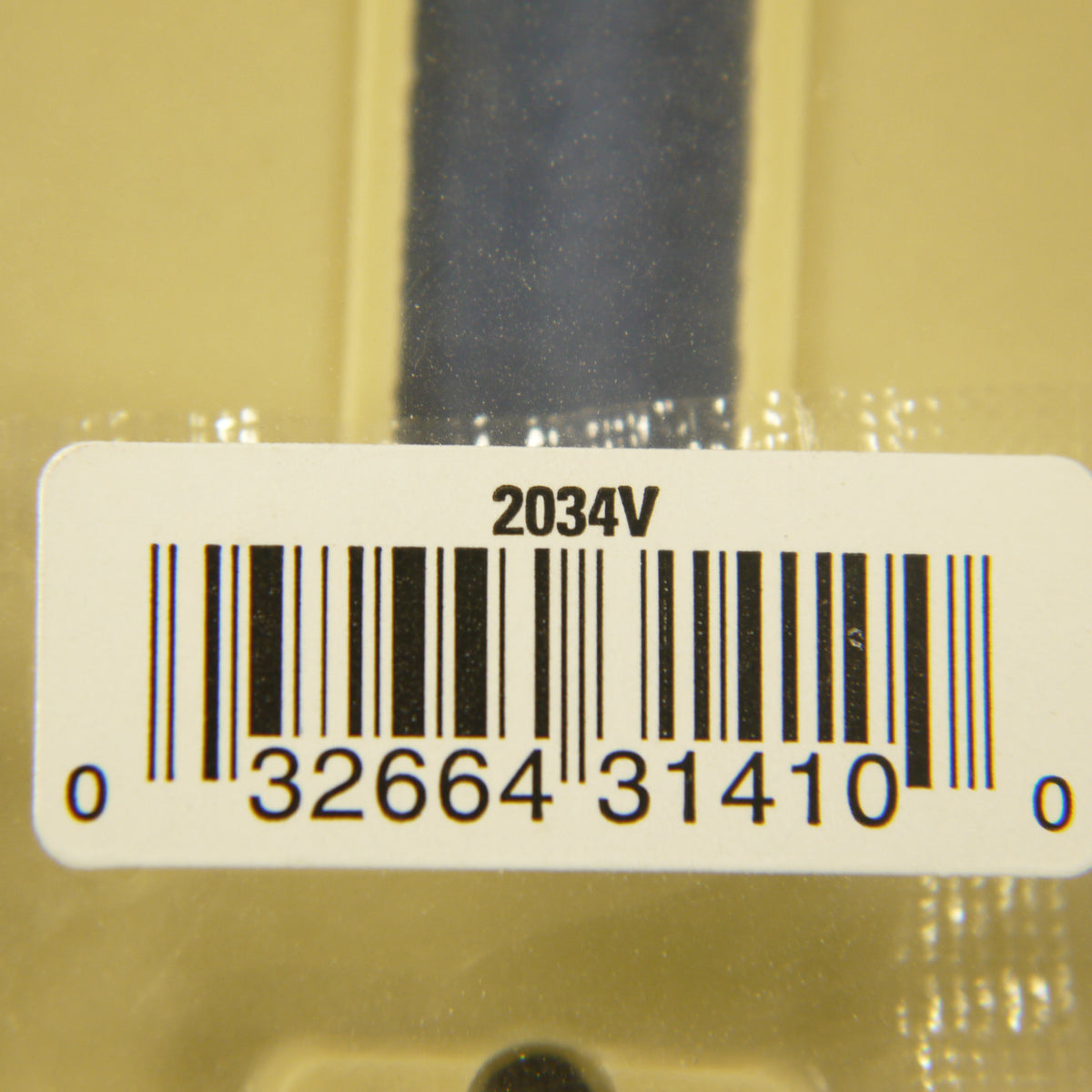 Cooper 2034V Ivory 1-Gang LARGE Toggle Switch Mid-Size Cover Thermoset Wallplate