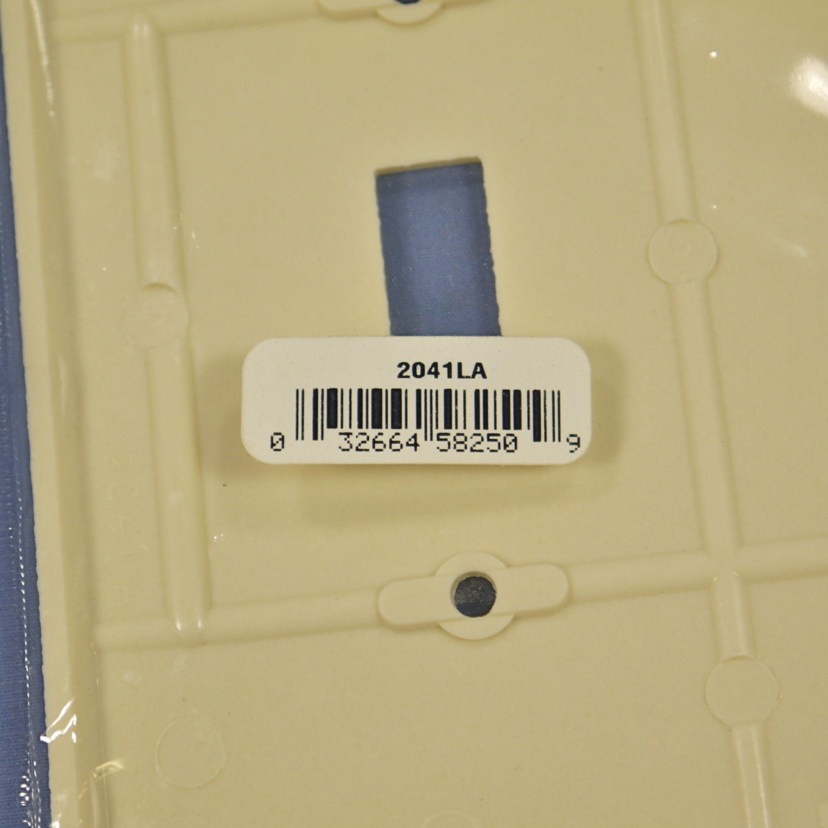 Cooper 2041LA Lt Almond 3-Gang Toggle Switch Mid-Size Cover Thermoset Wallplate