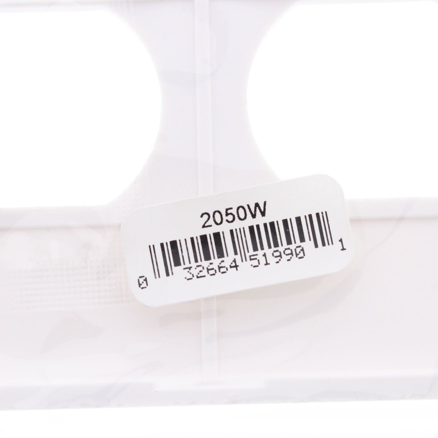 Cooper 2050W White 2-Gang Receptacle Thermoset Wallplate Outlet Mid-Size Cover