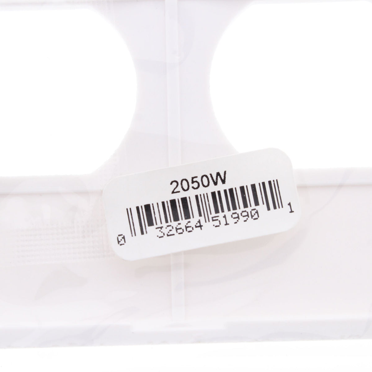 Cooper 2050W White 2-Gang Receptacle Thermoset Wallplate Outlet Mid-Size Cover