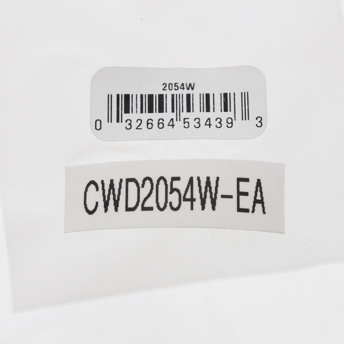 Cooper 2054W White 4-Gang Toggle Switch Mid-Size Cover Thermoset Wallplate