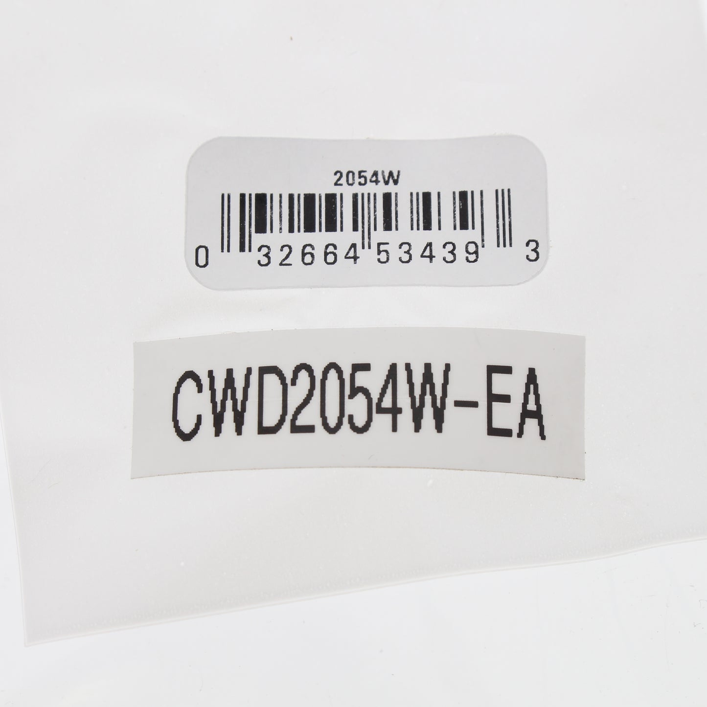 Cooper 2054W White 4-Gang Toggle Switch Mid-Size Cover Thermoset Wallplate