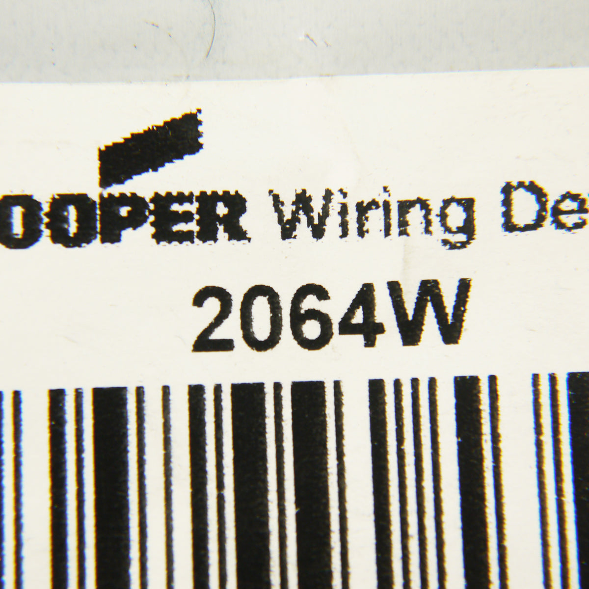 Cooper 2064W White 4-Gang Decorator GFCI Thermoset Wallplate Mid-Size Cover