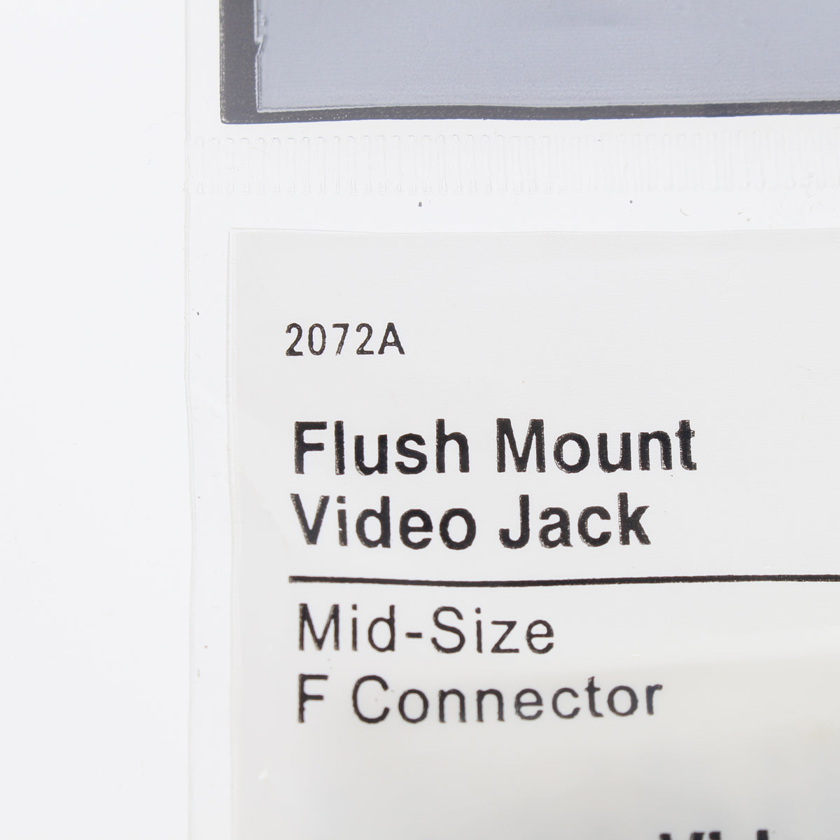 Cooper 2072A Almond 1-Gang Coaxial Video Jack Thermoset Midsize Wallplate Cover