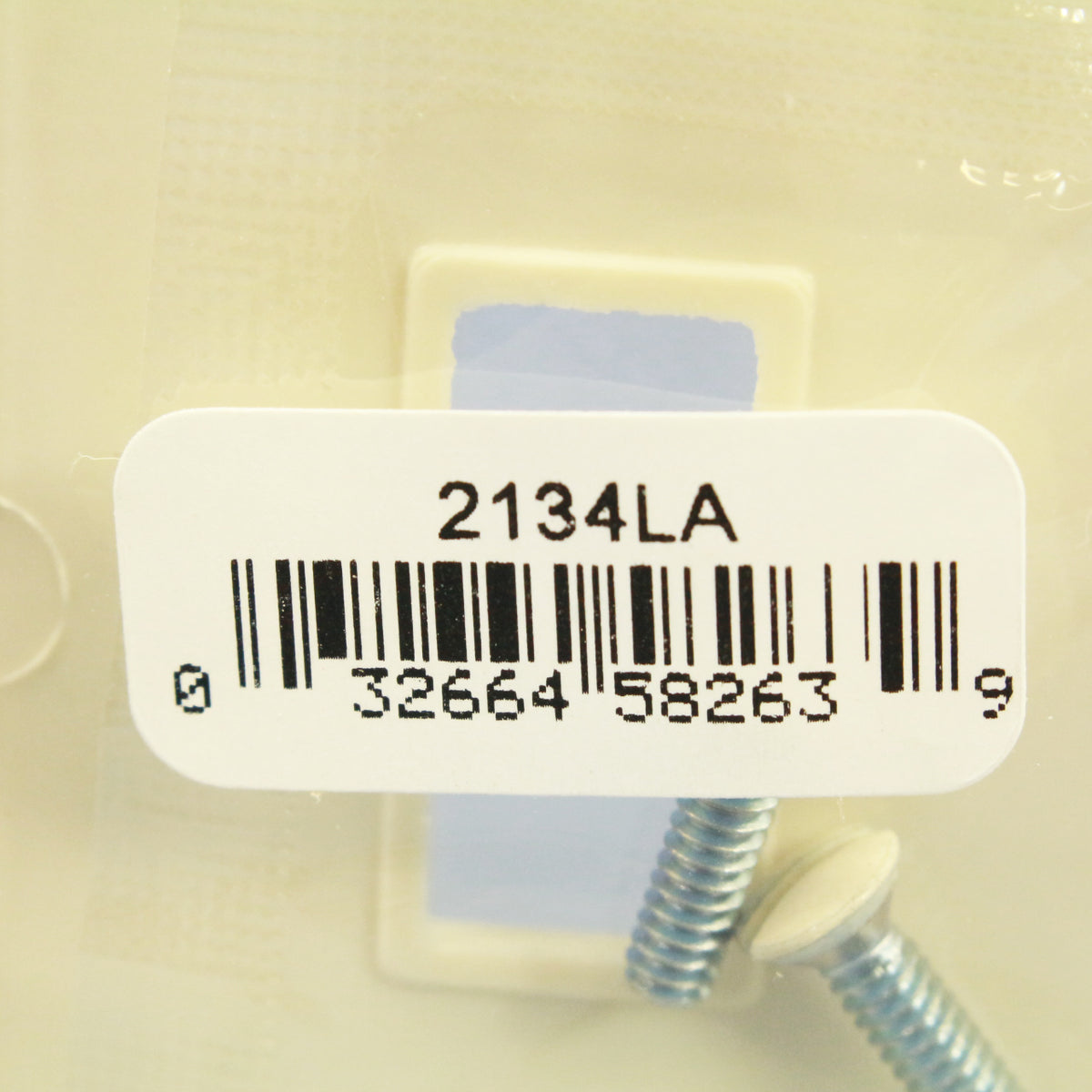 Cooper 2134LA Lt Almond 1-Gang Toggle Switch Thermoset Wallplate Plastic Cover