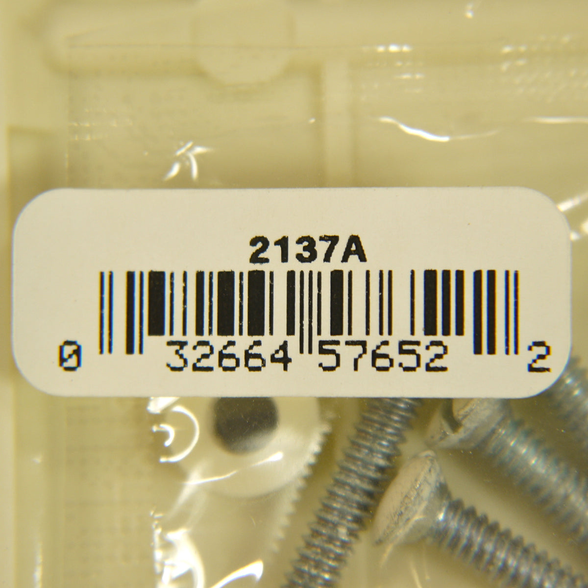 Cooper 2137A Almond 2-Gang Blank Thermoset Wallplate Box Mount Standard Cover