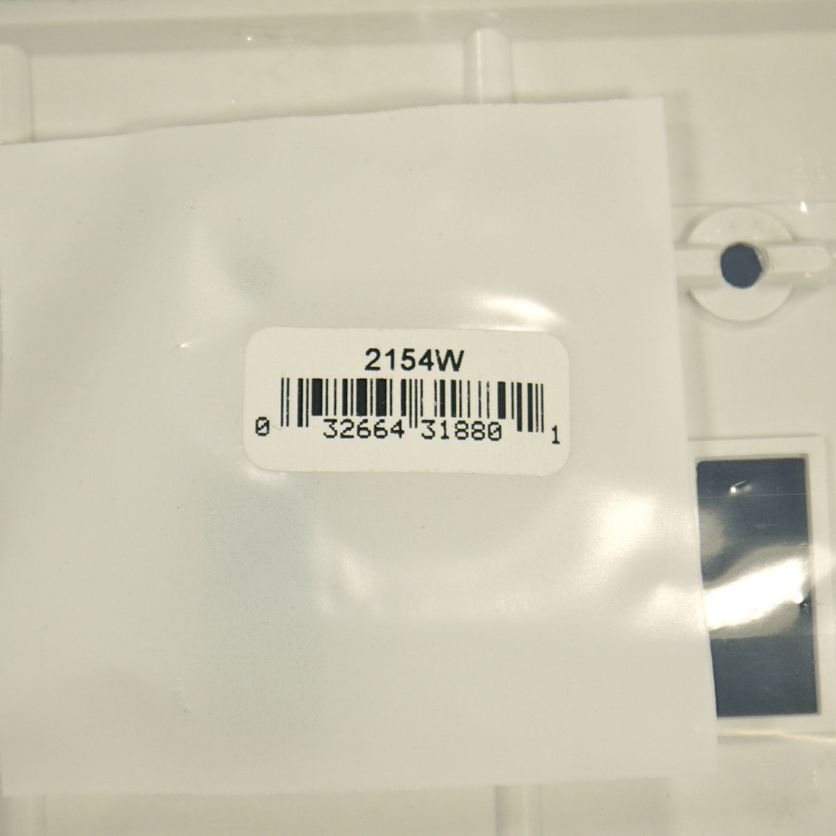 Cooper 2154W White 4-Gang Toggle Light Switch Cover Thermoset Plastic Wallplate
