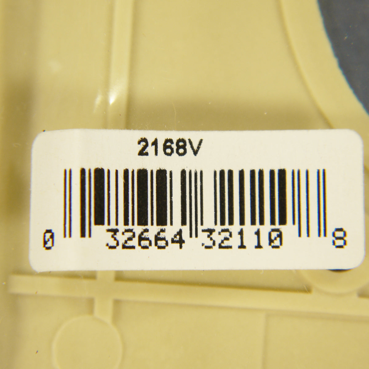 Cooper 2168V Ivory 2-Gang Dryer Range 2.156" Outlet Cover Thermoset Wallplate