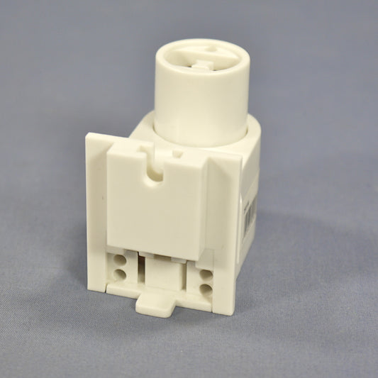 Cooper 2501W White High Output T8 HO Fluorescent Light Lampholder Socket Plunger