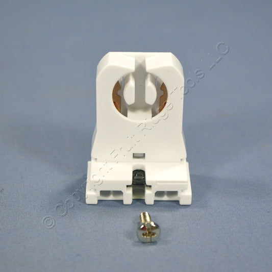 Cooper 2510W Fluorescent Lampholder Short Sockets T8 T12 Medium Bi-Pin 10-Pack