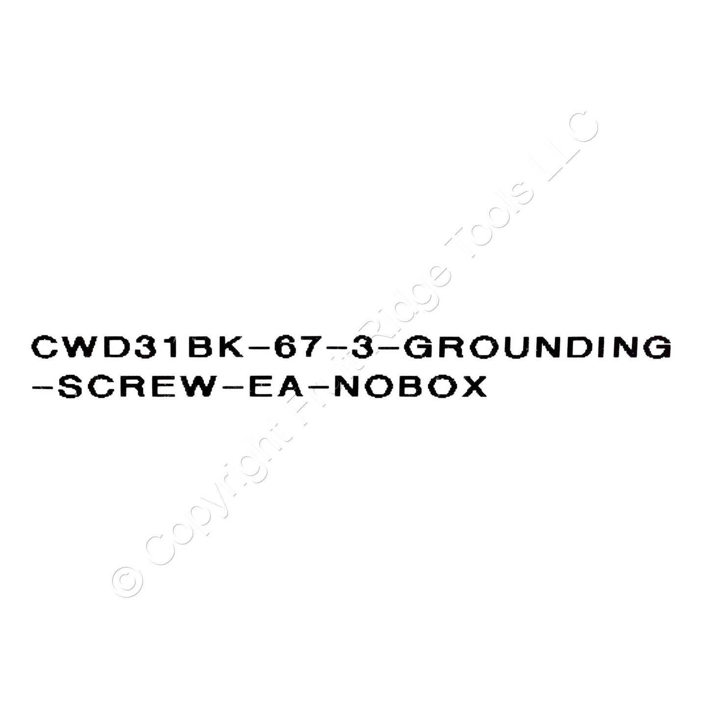 Cooper 31BK Black Quick-Connect Snap-In Receptacle w/ Grounding Screw 5-15R 15A