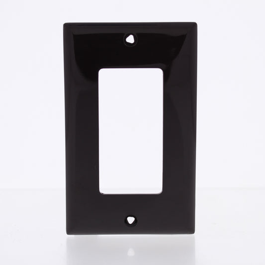 Cooper 5151B Brown 1-Gang Decorator Unbreakable Nylon Standard Wallplate Cover