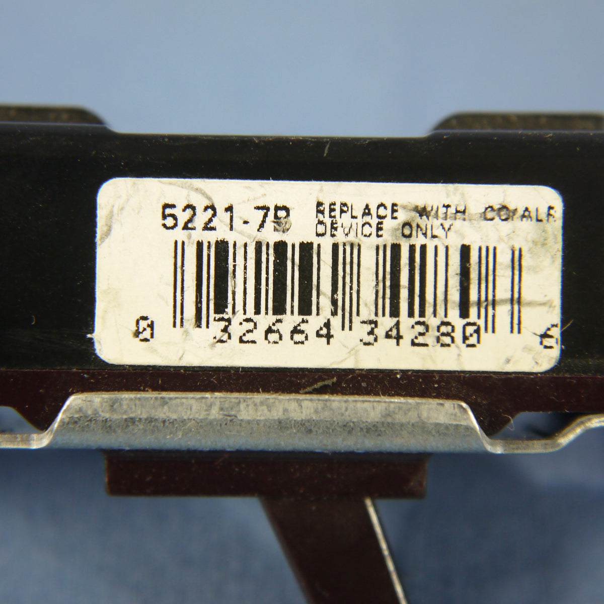 Cooper Brown Single Pole Toggle Wall Light Switch CO/ALR Aluminum 15A 5221-7B