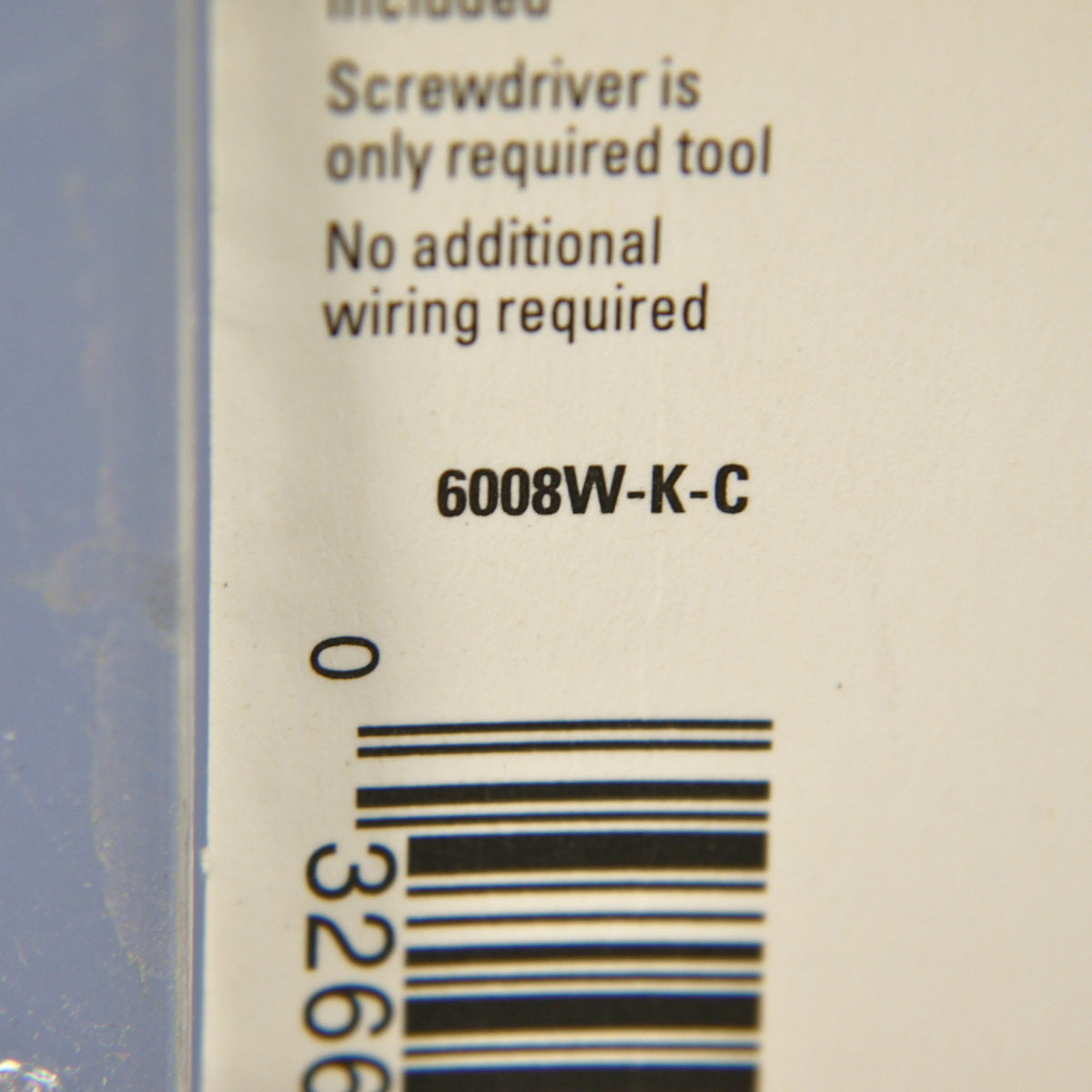 Cooper 6008W-K-C White 1-Pole Rotary Ceiling Fan 3-Speed On/Off Control 1.5A