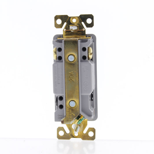 7623CUR Antimicrobial CuVerro Rose Copper Decorator 3-Way Rocker Switch 20A
