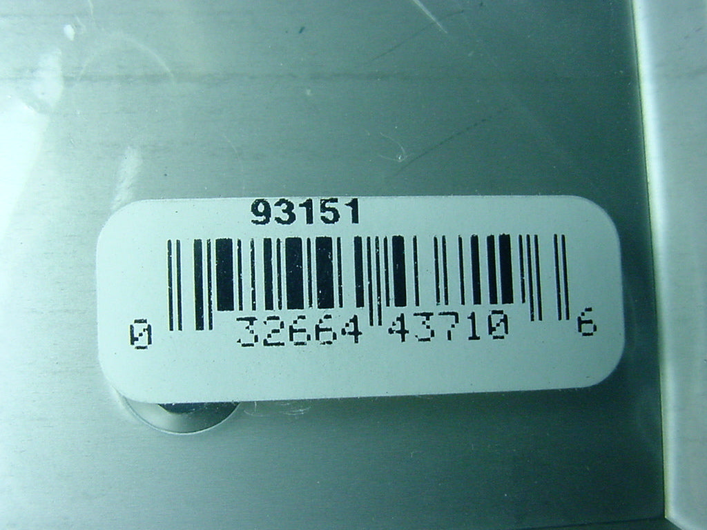 Cooper 1-Gang Type 302 Non-Magnetic Stainless Steel Blank Cover Wall Plate 93151
