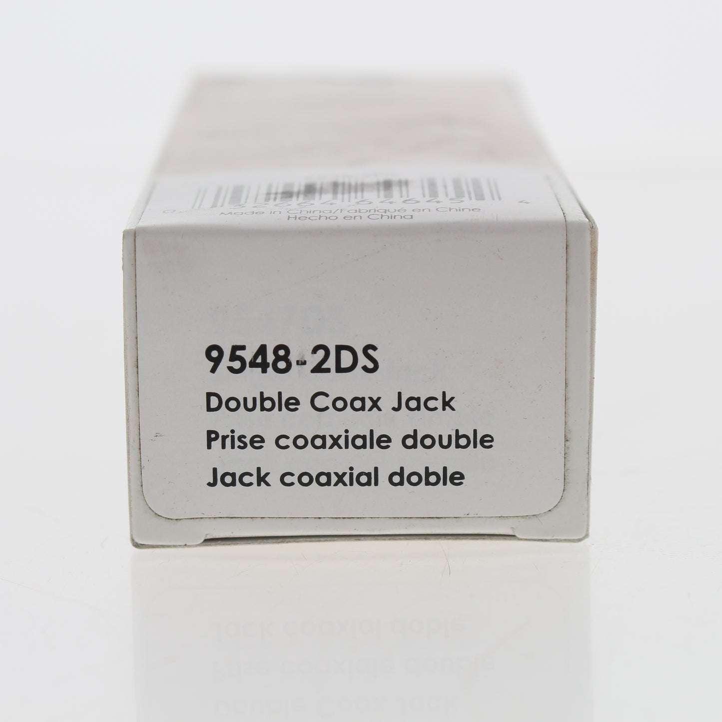 Cooper Aspire Desert Sand Coaxial Cable Dual Jack For Video F-Connector 9548-2DS