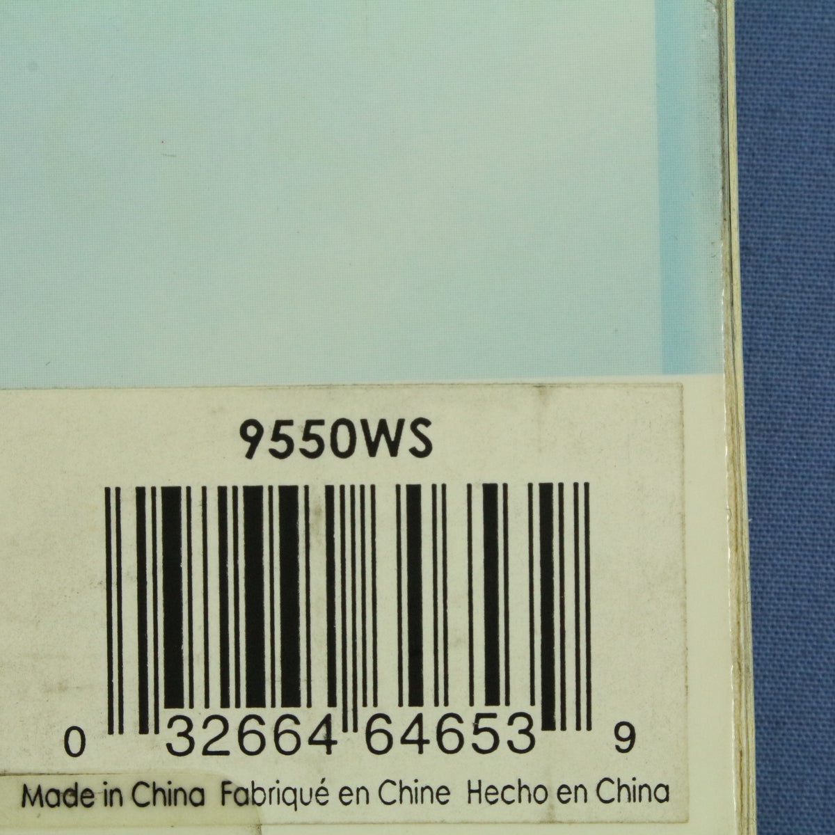 Cooper 9550WS White Satin Pale Gray 1-Gang 1-Port Nylon Mid-Size Wallplate Cover