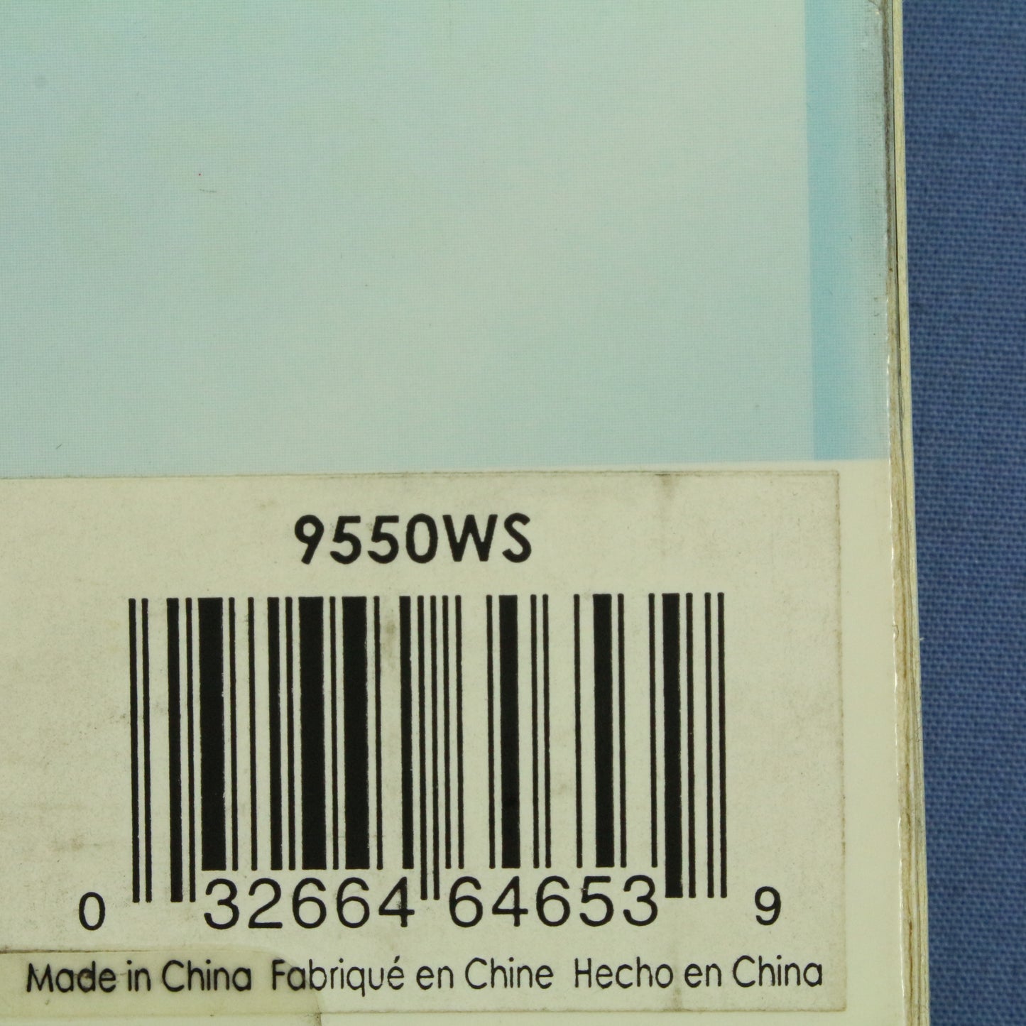 Cooper 9550WS White Satin Pale Gray 1-Gang 1-Port Nylon Mid-Size Wallplate Cover